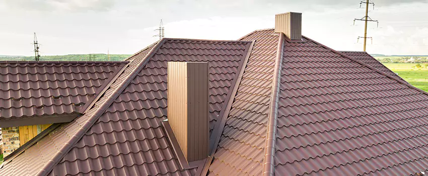 Residential Chimney Flashing Restoration in Barnstable, MA