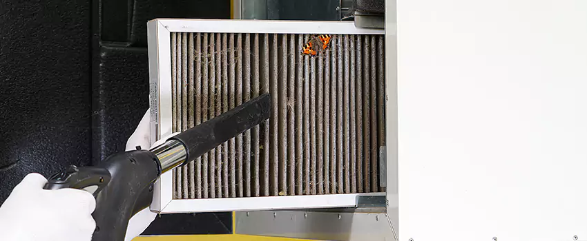 Clogged Air Duct Cleaning Process in Barnstable, MA