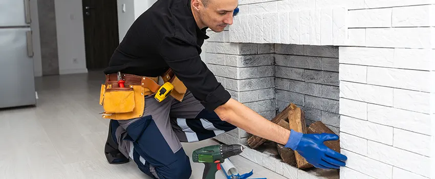 Fireplace Damaged Damper Frame Repair Services in Barnstable, Massachusetts