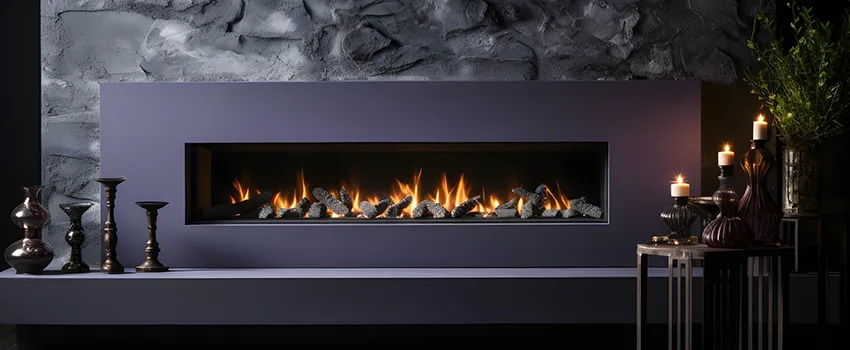 Ember Bed for Ventless Gas Fireplace in Barnstable, MA