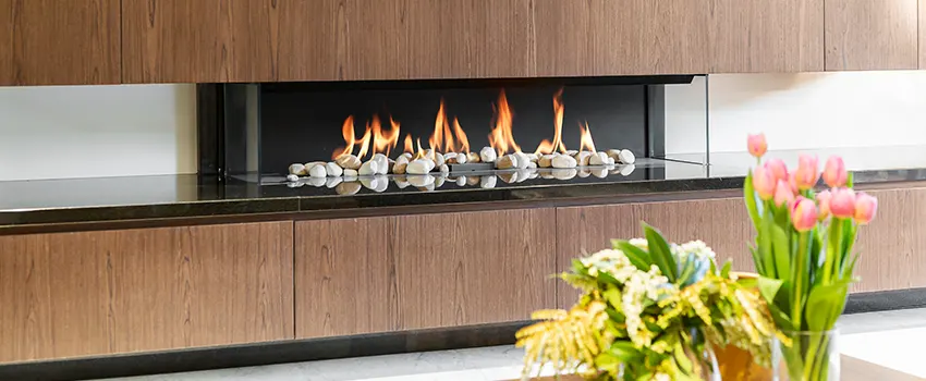 Double-height Fireplace Design Refurbishment in Barnstable, Massachusetts